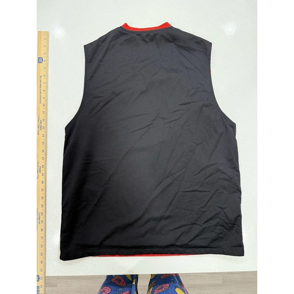 Starter Reversible Jersey Men's Red Black‎ Sports Active No Size Tag - Picture 8 of 9
